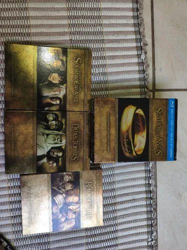 Trilogia O Senhor dos Aneis versão extendida blu ray l