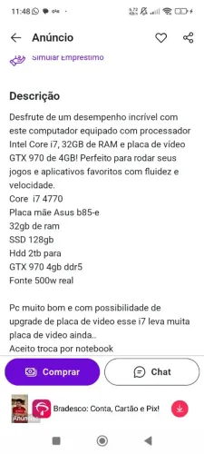 CPU gamer