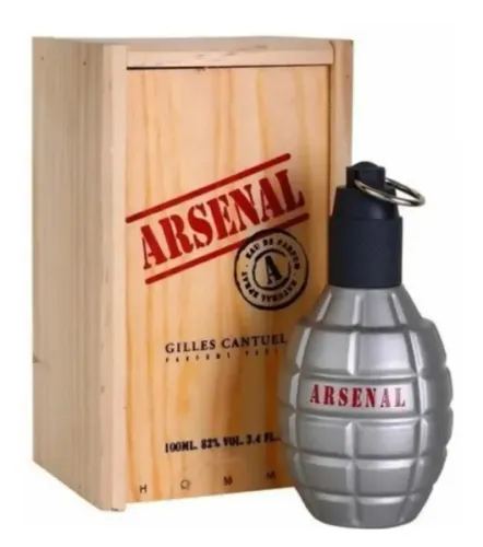 Perfume Arsenal Grey EDP Gilles Cantuel Masculino 100ml