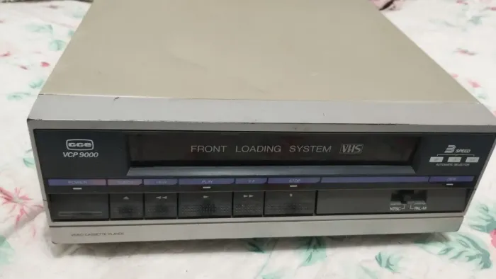 Raro Vídeo cassete CCE VCP9000 década 80 coleção