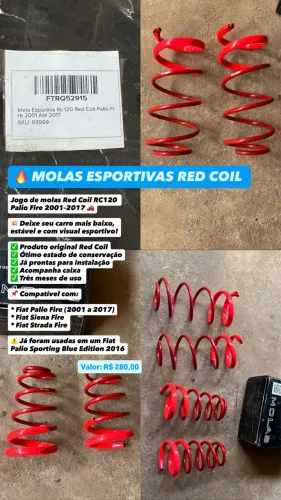 MOLAS ESPORTIVAS, PALIO, SIENA, STRADA