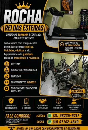 Equipamentos de Ginastica Semi novos - Aceito Cartão em até 10x sem juros 