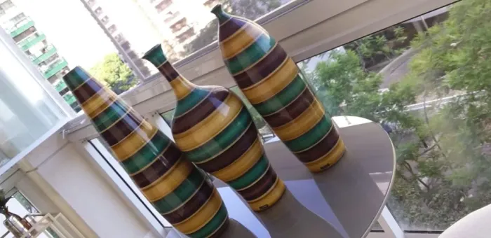 conjunto de vasos decorativos para seu espaço