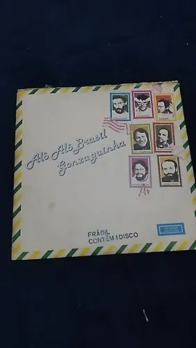 Disco vinil Gonzaguinha alo brasil
