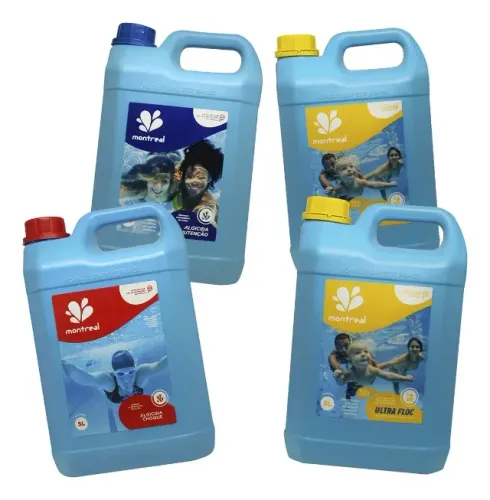 Kit Montreal Galão 5l Kit Piscina Tratamento Completo