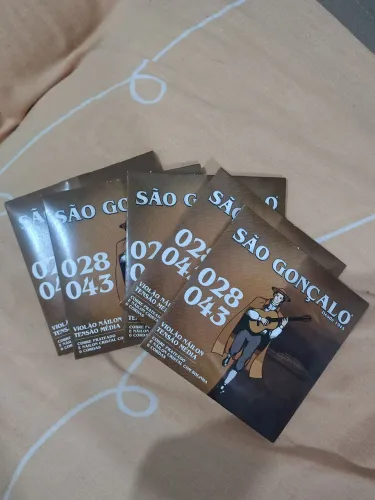 Cordas pra violão! São Gonçalo.