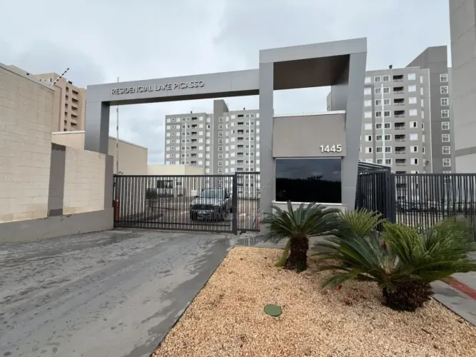 Apartamento para locação com 2 quartos na Zona Leste de Londrina, no Edifício Lake Picasso