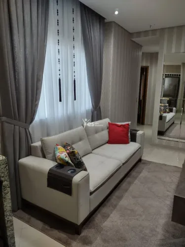 Cobertura planejado com espaço gourmet e 02 vagas localizada na Vila Camilópolis em Santo 