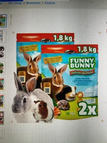 Ração Funny Bunny
