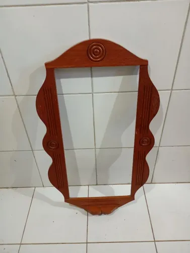 Moldura de madeira estilizada vintage<br><br>