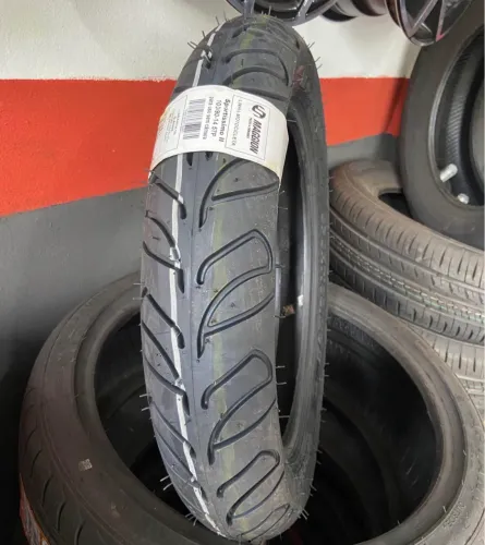 Pneu de Moto Maggion 100/90-14 Sem Câmara de Ar