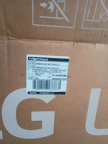 Smart tv LG 86 para retirada de peças