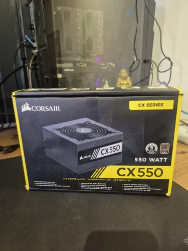 Fonte Computador 550w Corsair CX550 80 Plus