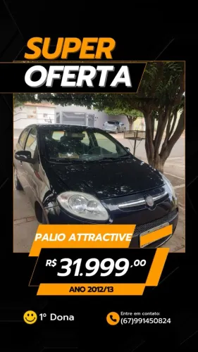 Fiat Palio Attractive 1.0 EVO Fire Flex 8V 5P 2013