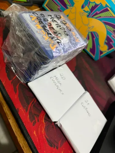 261 cartas pokemon herois + mega evolução + energia