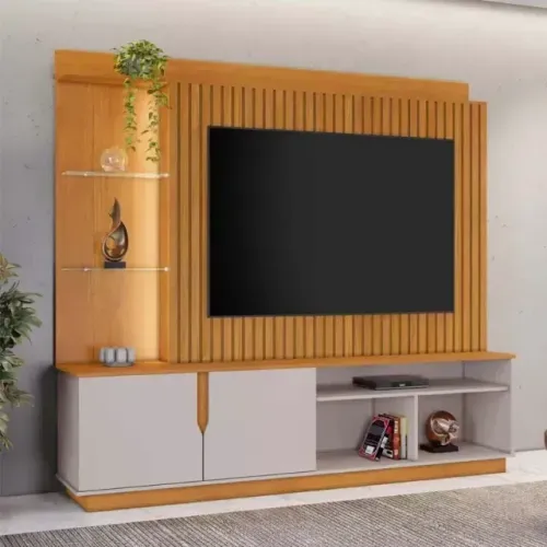 Home Amparo 1.82m Ripado C/ Led Novo! Pronta Entrega!