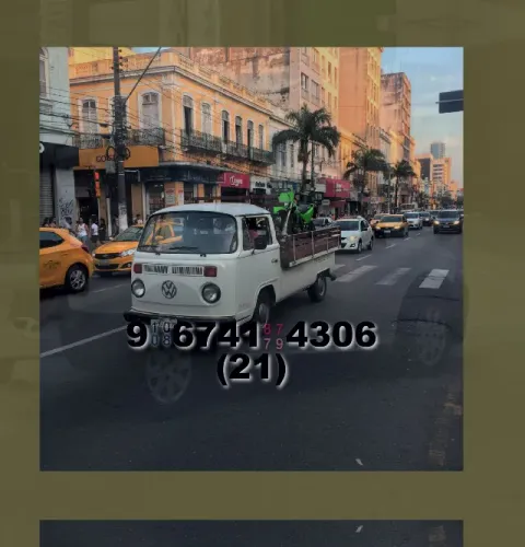 Frete para Jardim Botânico, Copacabana e Botafogo! Entre em contato!