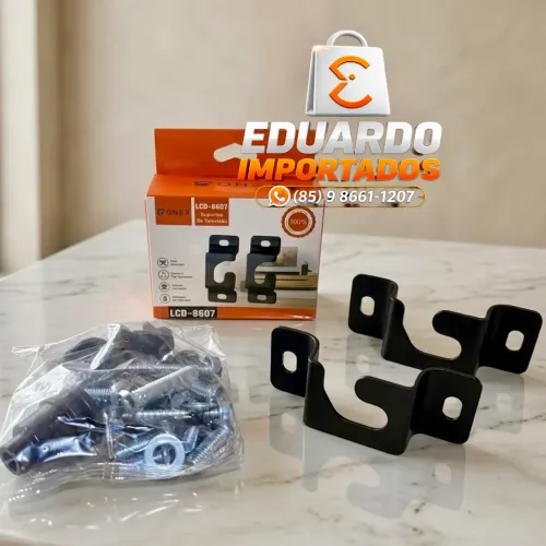 Suporte Universal de Parede para TV + Kit Completo de Instalação , Televisão