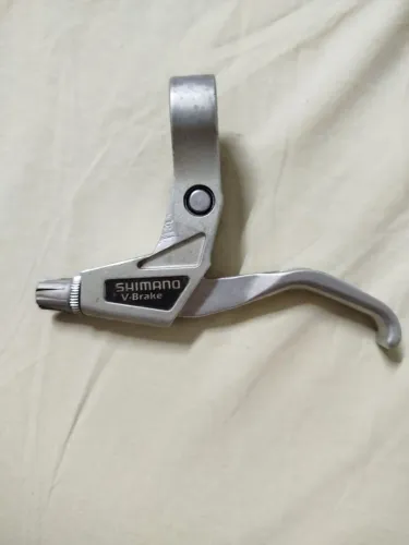 Manete Shimano alumínio - raridade