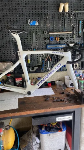 Frameset Pinarello Dogma F12 Disc 2021 Original c/ NF + Guidão Talon Ultra
