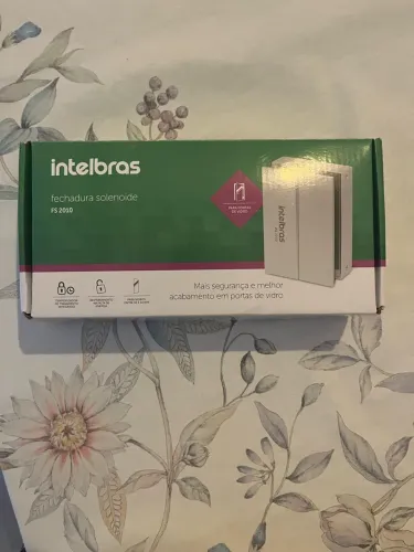 Fechadura Solenoide Intelbras FS 2010 Nova Sem Uso