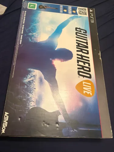 Guitar hero live (PS3) Caixa + Manual 