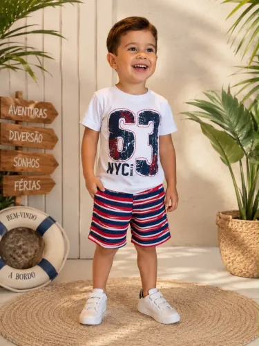 Conjunto masculino infantil 
