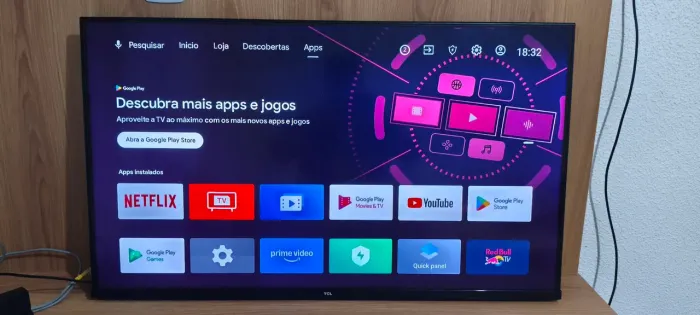 Smart TV 43 Polegadas Full HD impecável