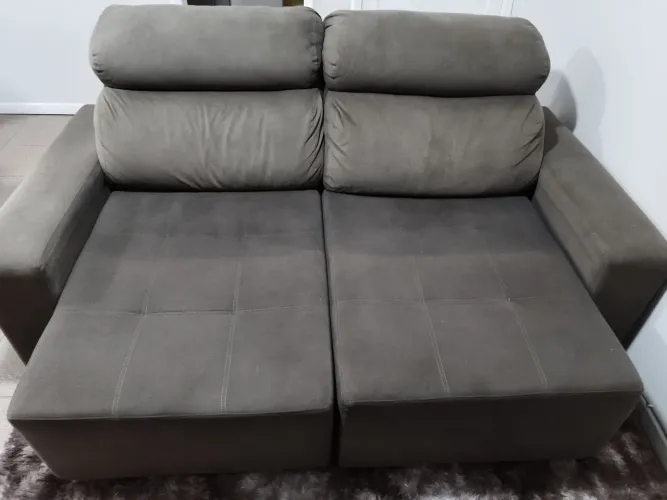 Sofá retrátil 2 lugares