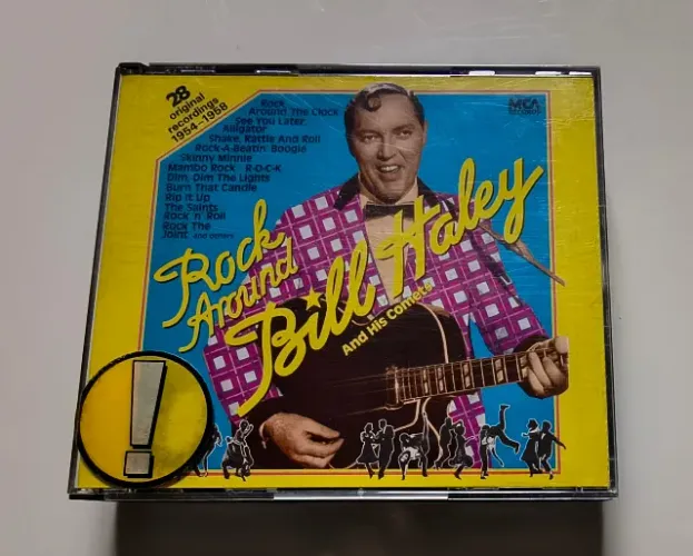 CD Bill Haley & The Comets - Rock Around The Clock - Disc 1 e 2 - MCA - Made in Germany