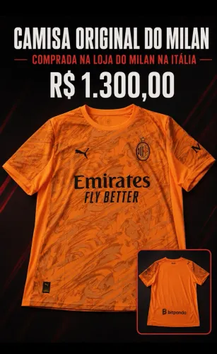 Camisa do Milan