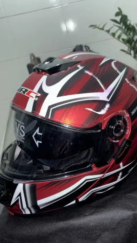 Capacete MRC número 58 importado Zerado 