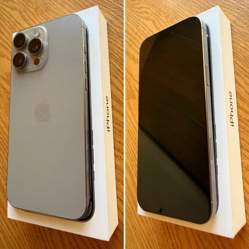iPhone 16 Pro Max 256 GB, original, único dono e com menos de 1 ano de uso.