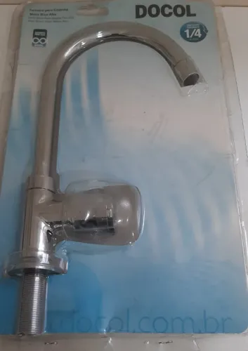 TORNEIRA DOCOL PARA PIA COZINHA DE MESA RIVA BICA ALTA DN 15 1/2 Cód. 00927406