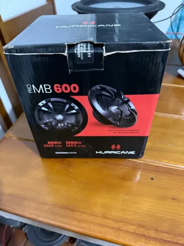 Médio Grave Hurricane Pro MB 600 - Novo na Caixa (Oportunidade)