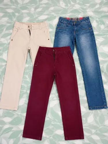 Calça menino infantil tamanho 6