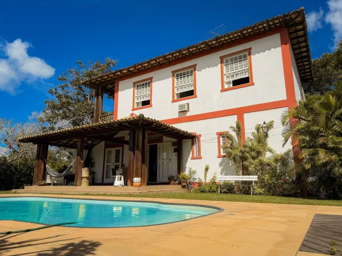 Casa com piscina e edícula, Cond. São José Da Aldeia, Araruama/RJ