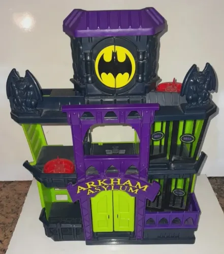 Brinquedo Dc Super Friends - Arkham Asylum - Imaginext - Matell - Fisher Price