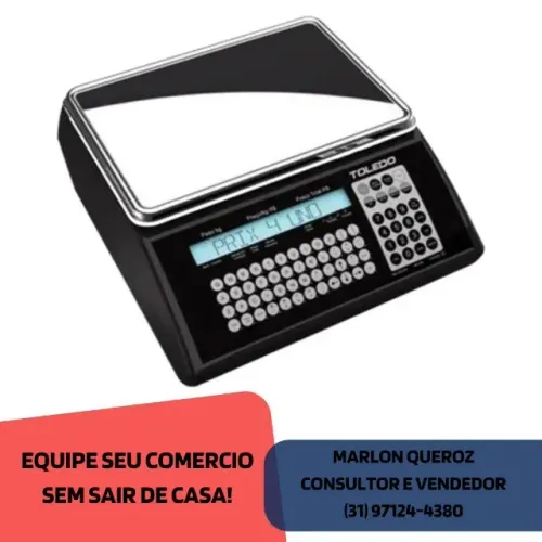 Balança Eletrônica 32 KG Prix 4 Etiquetadora 