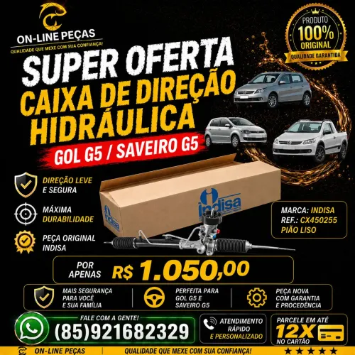 Caixa de direção gol g5 / Saveiro 