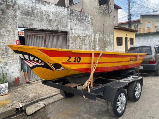 CANOA DE ALUMÍNIO A VENDA