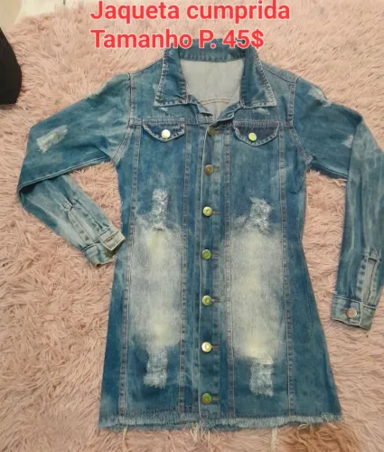 Jaquetas jeans longas P/M