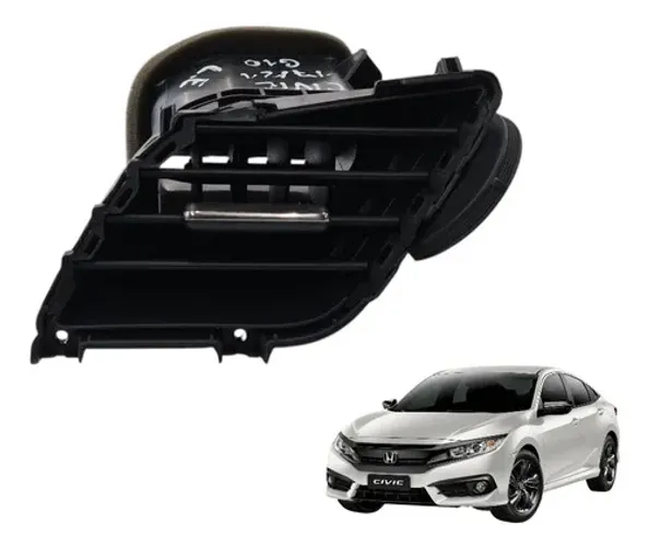 Difusor Honda Civic Lado Esquerdo 2017 A 2021 G10