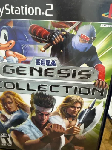 Sega Gênesis colection. PS2 original com manual colecionador 