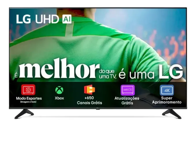 Smart TV LG 55 Polegadas | Lacrada | Nota Fiscal 