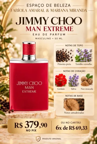 Perfumes Femininos e Masculinos - Várias Fragrâncias