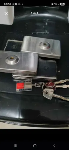 Fechadura de segurança para lojas -vitrines