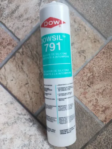 Selante de silicone Dowsil 791 Preto