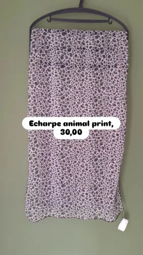 Echarpe animal print