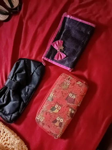 Kit 3 carteiras de mão